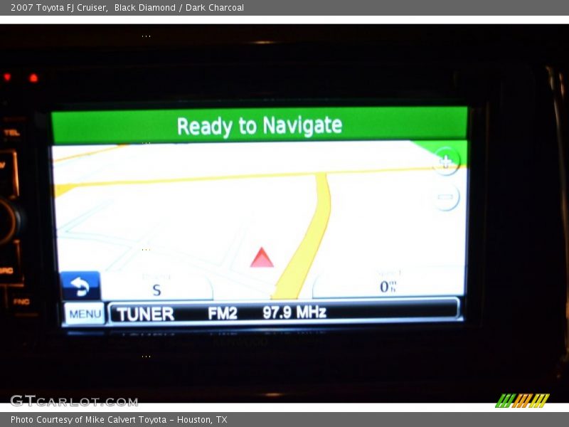 Black Diamond / Dark Charcoal 2007 Toyota FJ Cruiser