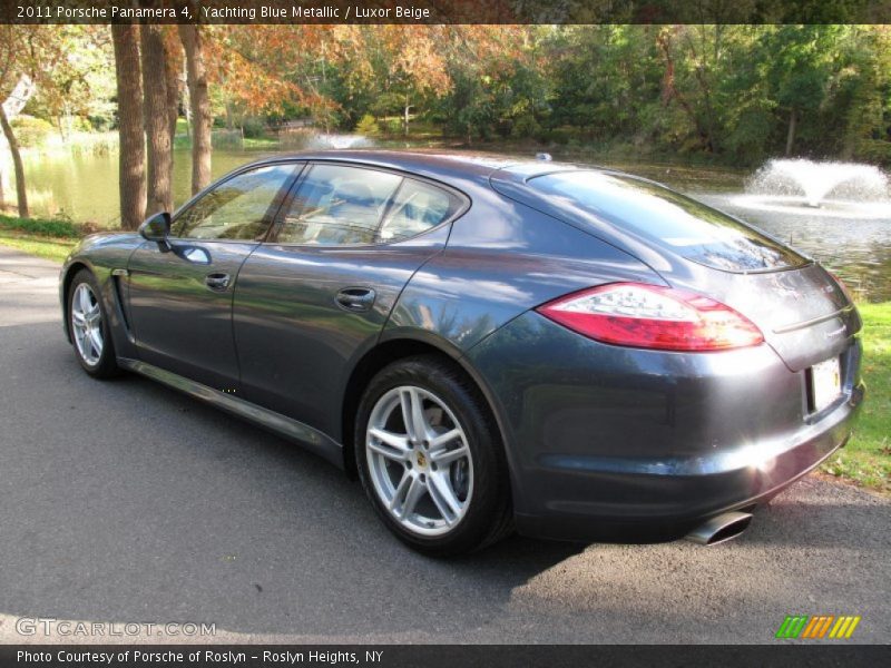  2011 Panamera 4 Yachting Blue Metallic