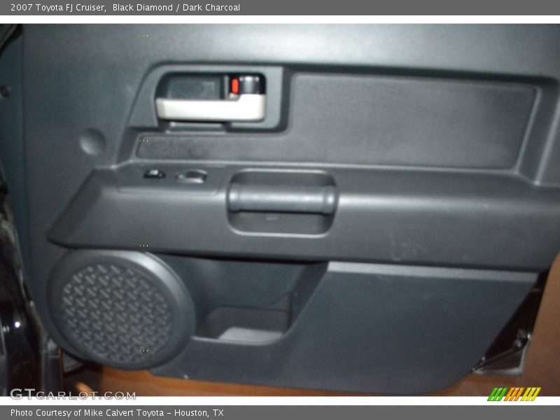 Black Diamond / Dark Charcoal 2007 Toyota FJ Cruiser