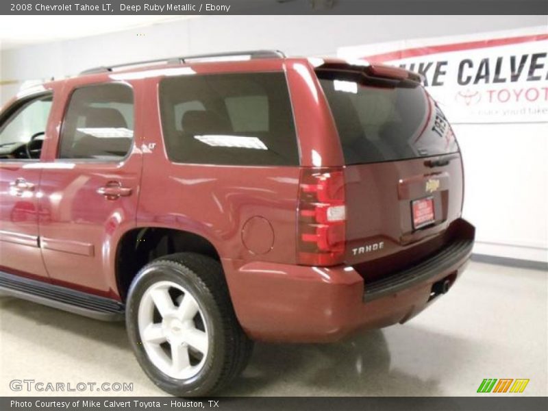 Deep Ruby Metallic / Ebony 2008 Chevrolet Tahoe LT