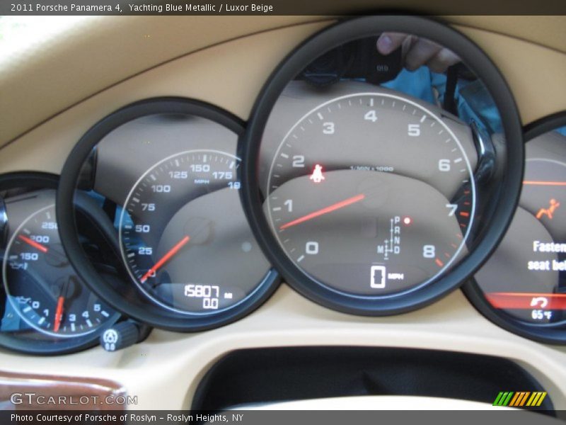  2011 Panamera 4 4 Gauges