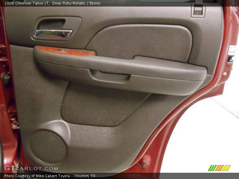 Deep Ruby Metallic / Ebony 2008 Chevrolet Tahoe LT