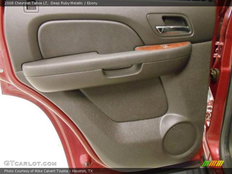 Deep Ruby Metallic / Ebony 2008 Chevrolet Tahoe LT