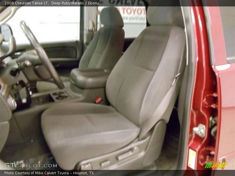 Deep Ruby Metallic / Ebony 2008 Chevrolet Tahoe LT