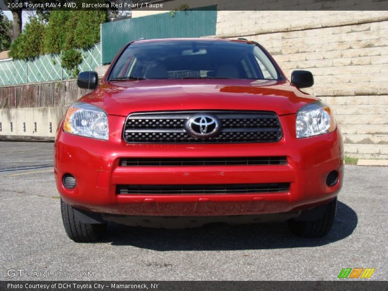 Barcelona Red Pearl / Taupe 2008 Toyota RAV4 4WD