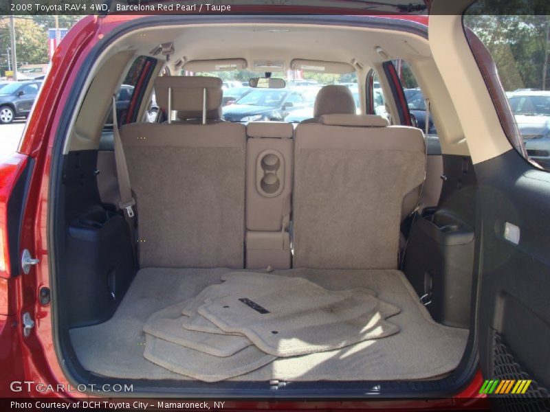 Barcelona Red Pearl / Taupe 2008 Toyota RAV4 4WD