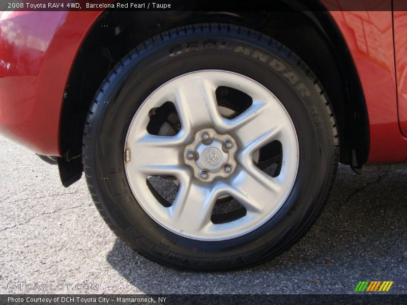 Barcelona Red Pearl / Taupe 2008 Toyota RAV4 4WD