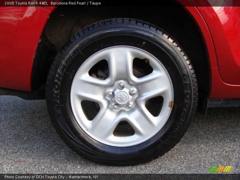 Barcelona Red Pearl / Taupe 2008 Toyota RAV4 4WD