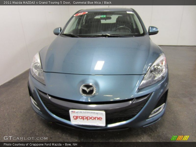 Gunmetal Blue Mica / Black 2011 Mazda MAZDA3 s Grand Touring 5 Door