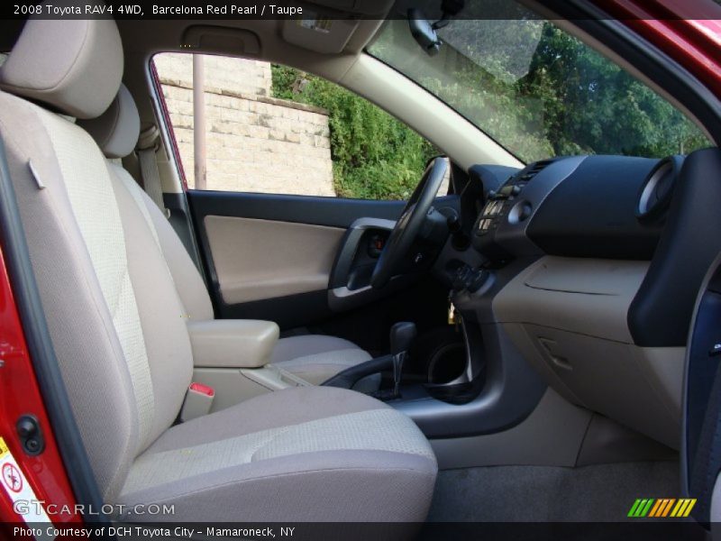 Barcelona Red Pearl / Taupe 2008 Toyota RAV4 4WD