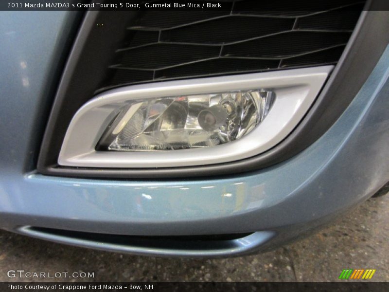 Gunmetal Blue Mica / Black 2011 Mazda MAZDA3 s Grand Touring 5 Door