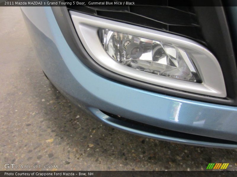 Gunmetal Blue Mica / Black 2011 Mazda MAZDA3 s Grand Touring 5 Door