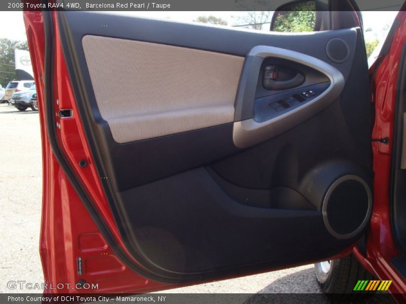 Barcelona Red Pearl / Taupe 2008 Toyota RAV4 4WD