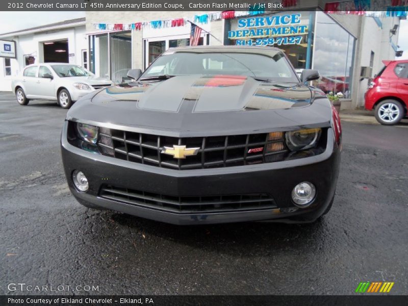 Carbon Flash Metallic / Jet Black 2012 Chevrolet Camaro LT 45th Anniversary Edition Coupe