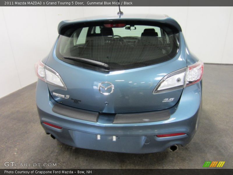 Gunmetal Blue Mica / Black 2011 Mazda MAZDA3 s Grand Touring 5 Door
