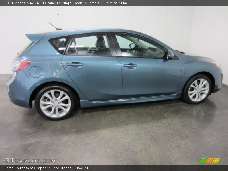 Gunmetal Blue Mica / Black 2011 Mazda MAZDA3 s Grand Touring 5 Door
