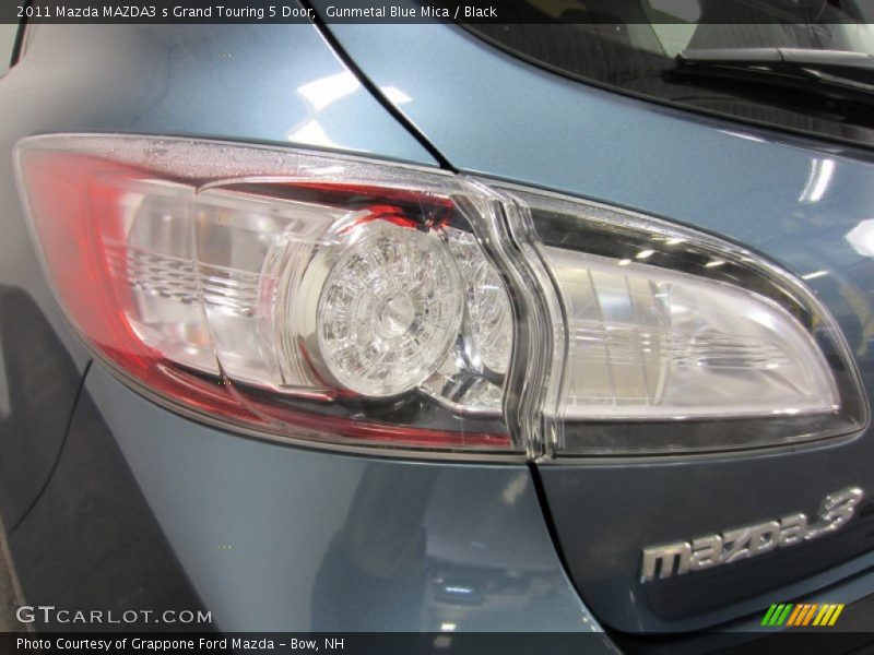 Gunmetal Blue Mica / Black 2011 Mazda MAZDA3 s Grand Touring 5 Door