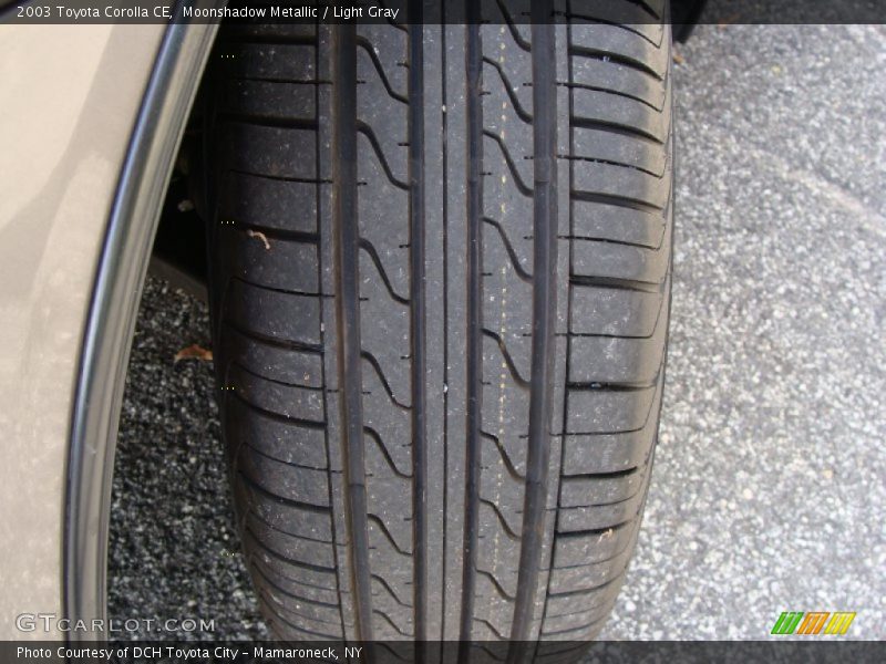 Moonshadow Metallic / Light Gray 2003 Toyota Corolla CE