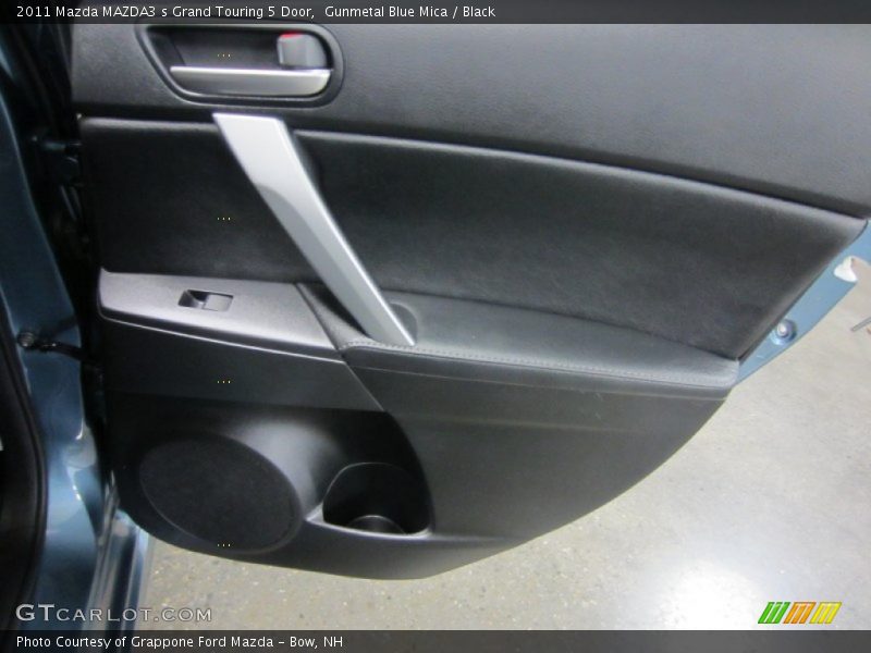 Gunmetal Blue Mica / Black 2011 Mazda MAZDA3 s Grand Touring 5 Door