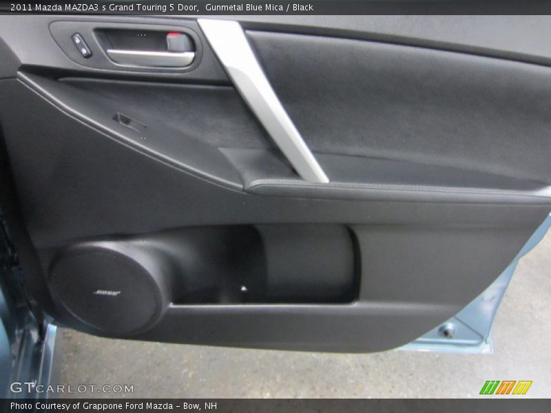 Gunmetal Blue Mica / Black 2011 Mazda MAZDA3 s Grand Touring 5 Door