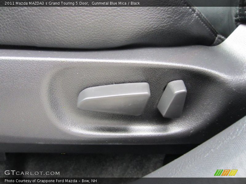 Gunmetal Blue Mica / Black 2011 Mazda MAZDA3 s Grand Touring 5 Door