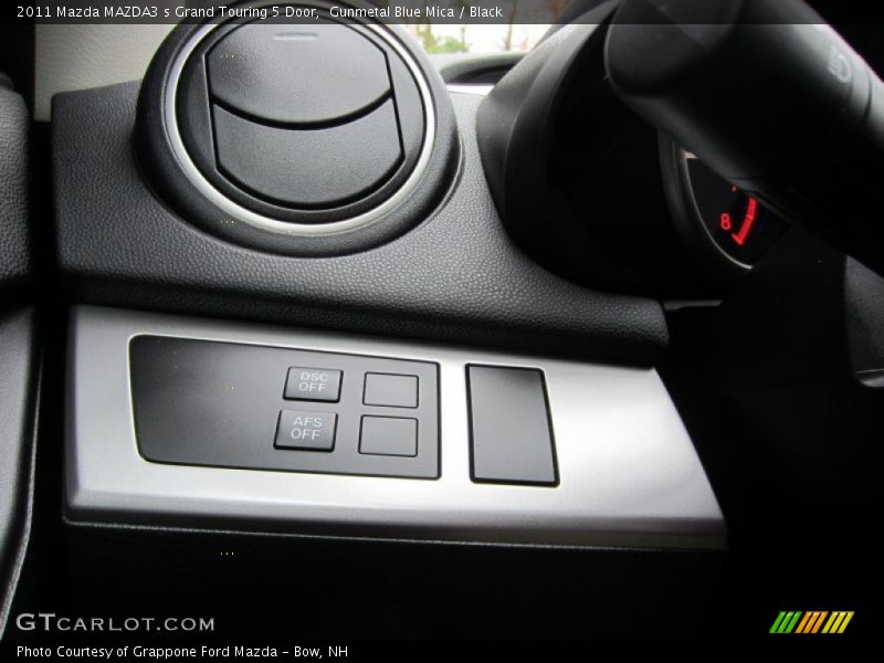 Gunmetal Blue Mica / Black 2011 Mazda MAZDA3 s Grand Touring 5 Door