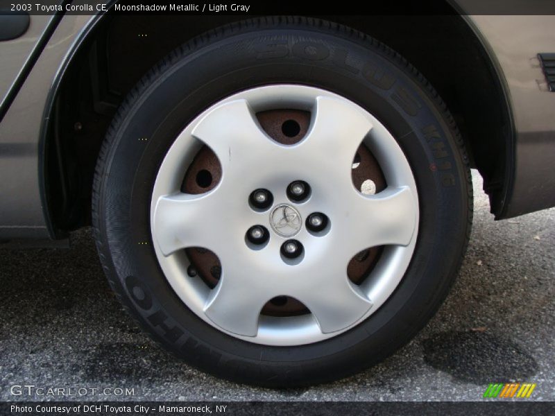 Moonshadow Metallic / Light Gray 2003 Toyota Corolla CE