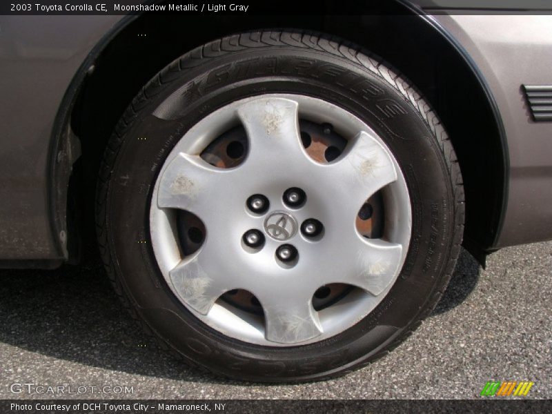 Moonshadow Metallic / Light Gray 2003 Toyota Corolla CE