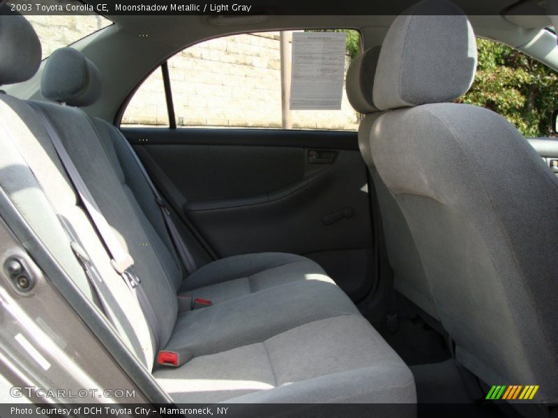 Moonshadow Metallic / Light Gray 2003 Toyota Corolla CE