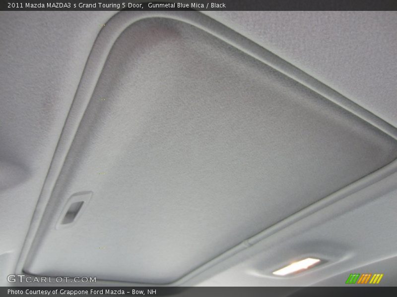Gunmetal Blue Mica / Black 2011 Mazda MAZDA3 s Grand Touring 5 Door