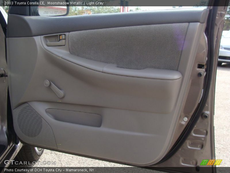 Moonshadow Metallic / Light Gray 2003 Toyota Corolla CE
