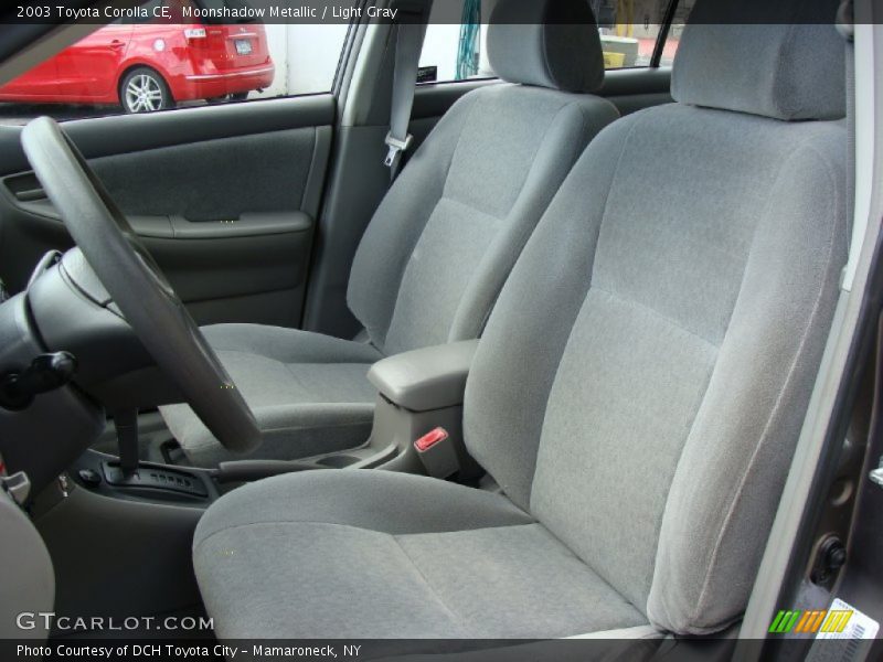 Moonshadow Metallic / Light Gray 2003 Toyota Corolla CE