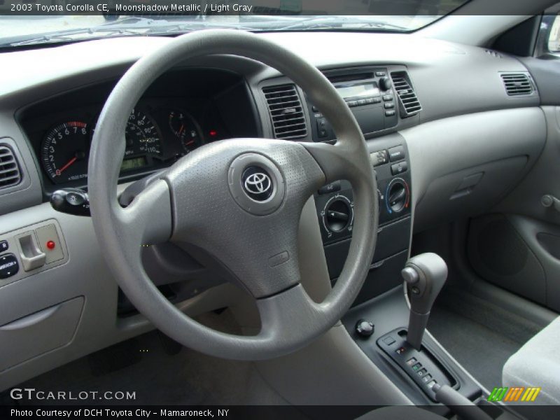Moonshadow Metallic / Light Gray 2003 Toyota Corolla CE