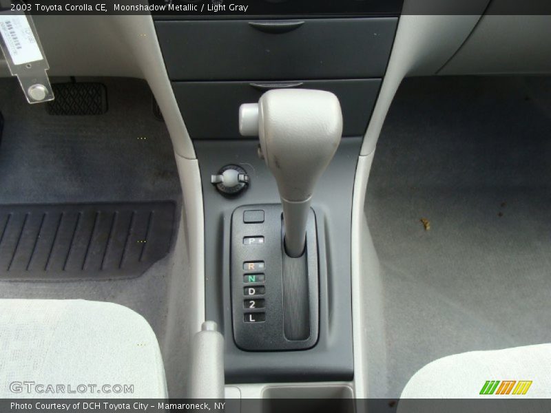 Moonshadow Metallic / Light Gray 2003 Toyota Corolla CE