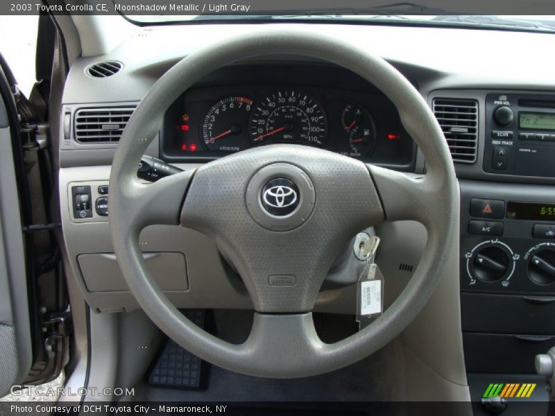 Moonshadow Metallic / Light Gray 2003 Toyota Corolla CE