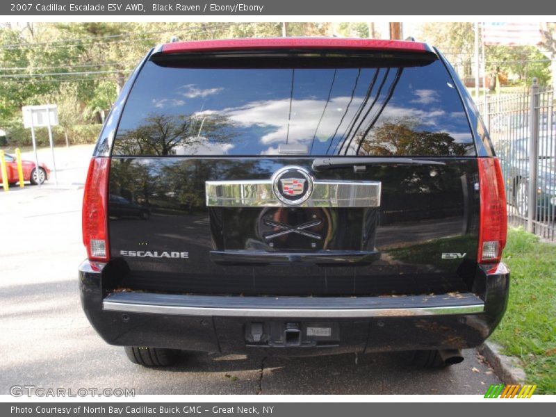 Black Raven / Ebony/Ebony 2007 Cadillac Escalade ESV AWD