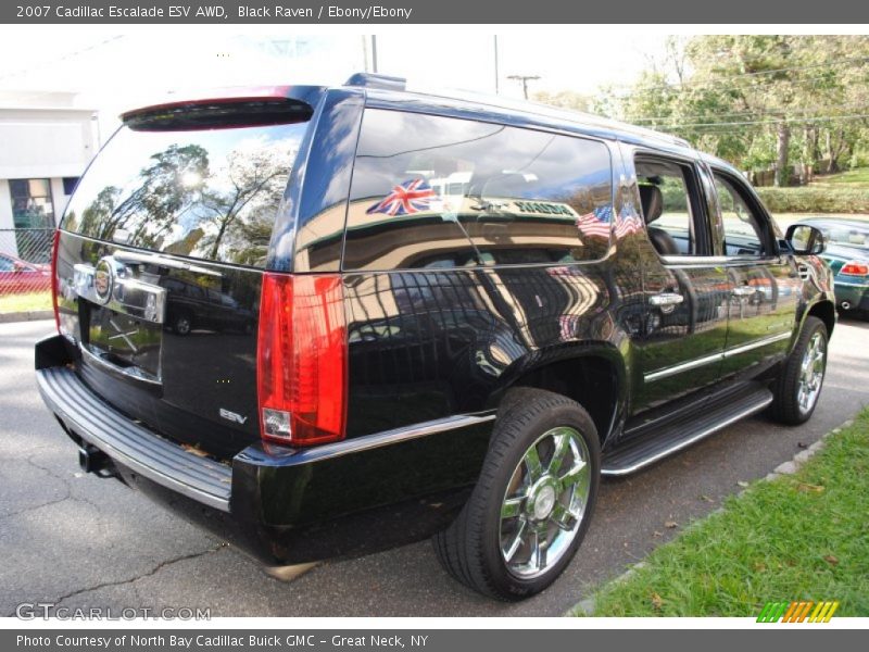 Black Raven / Ebony/Ebony 2007 Cadillac Escalade ESV AWD