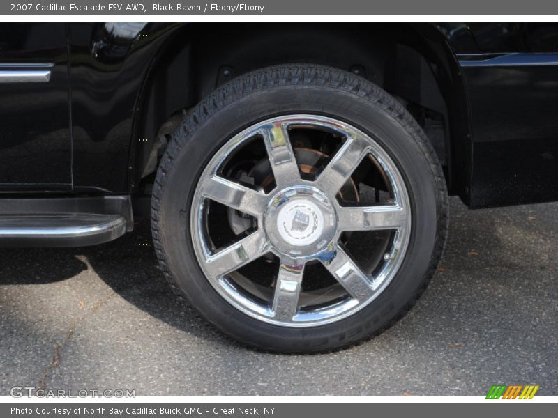 Black Raven / Ebony/Ebony 2007 Cadillac Escalade ESV AWD