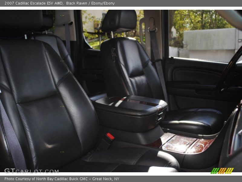Black Raven / Ebony/Ebony 2007 Cadillac Escalade ESV AWD