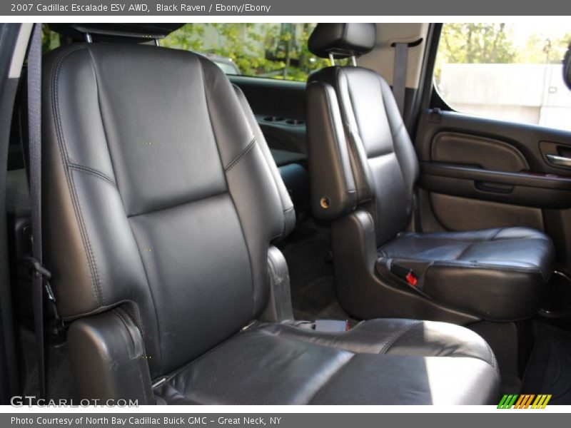 Black Raven / Ebony/Ebony 2007 Cadillac Escalade ESV AWD