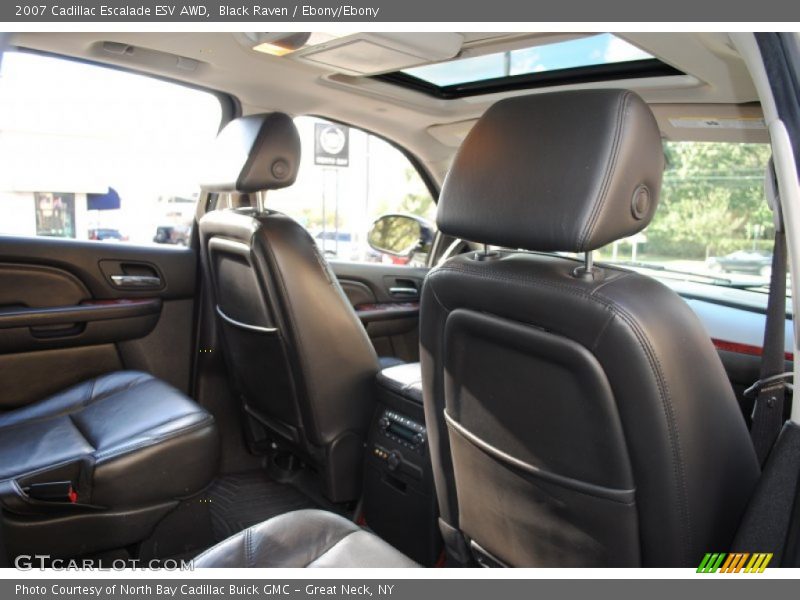 Black Raven / Ebony/Ebony 2007 Cadillac Escalade ESV AWD
