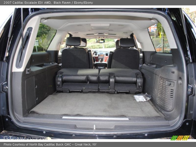 Black Raven / Ebony/Ebony 2007 Cadillac Escalade ESV AWD