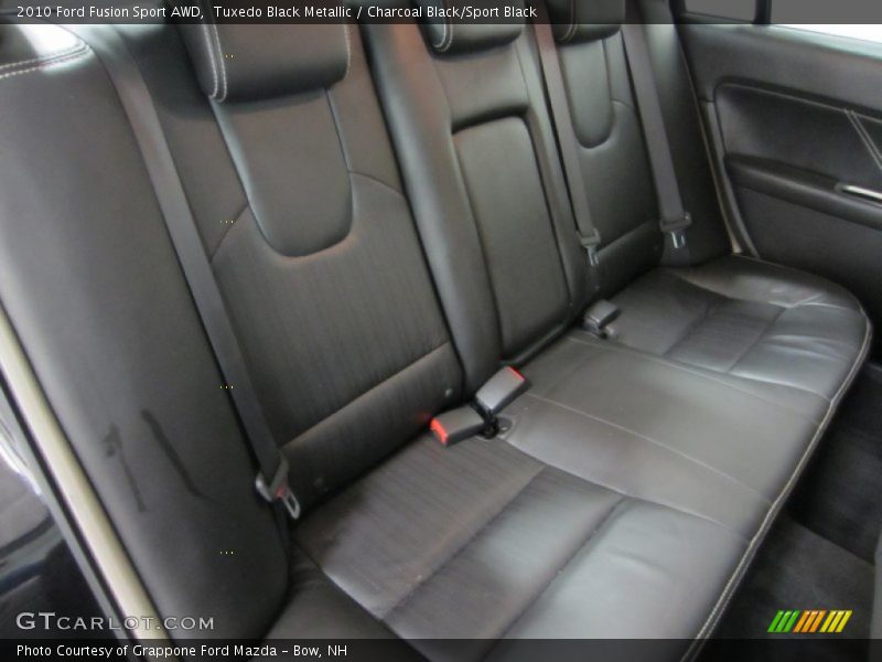  2010 Fusion Sport AWD Charcoal Black/Sport Black Interior