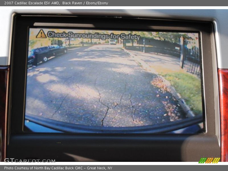 Black Raven / Ebony/Ebony 2007 Cadillac Escalade ESV AWD