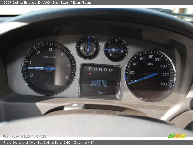 Black Raven / Ebony/Ebony 2007 Cadillac Escalade ESV AWD