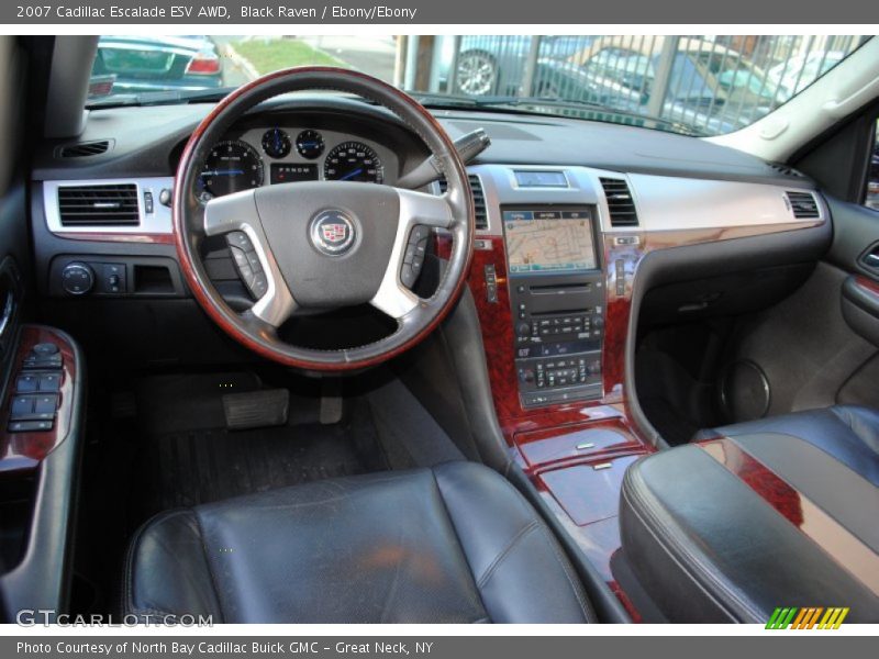 Black Raven / Ebony/Ebony 2007 Cadillac Escalade ESV AWD