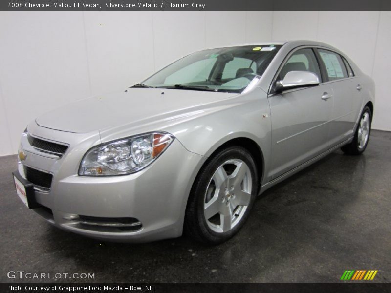 Silverstone Metallic / Titanium Gray 2008 Chevrolet Malibu LT Sedan