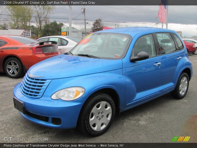 Surf Blue Pearl / Pastel Slate Gray 2008 Chrysler PT Cruiser LX