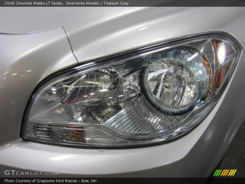 Silverstone Metallic / Titanium Gray 2008 Chevrolet Malibu LT Sedan