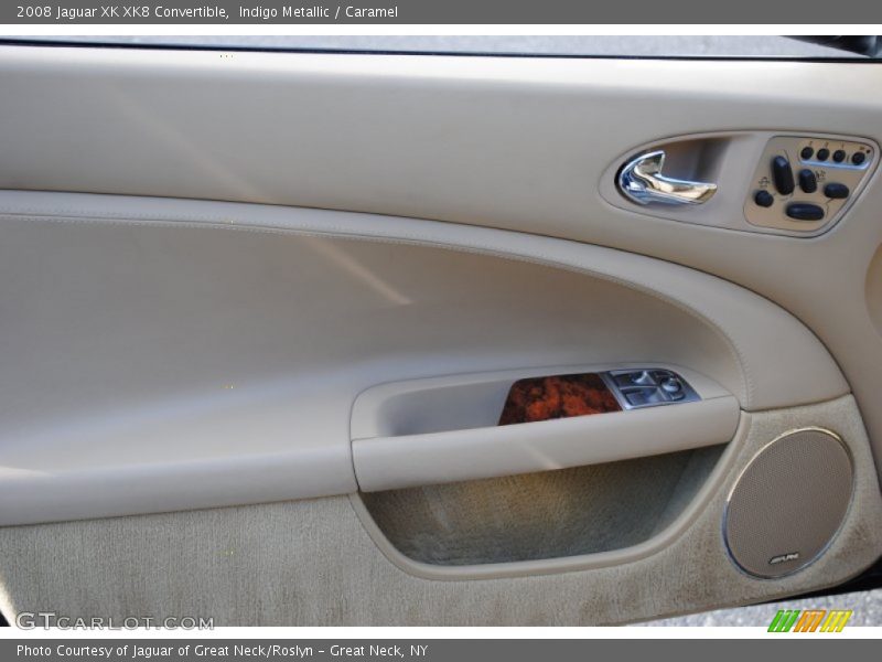 Indigo Metallic / Caramel 2008 Jaguar XK XK8 Convertible